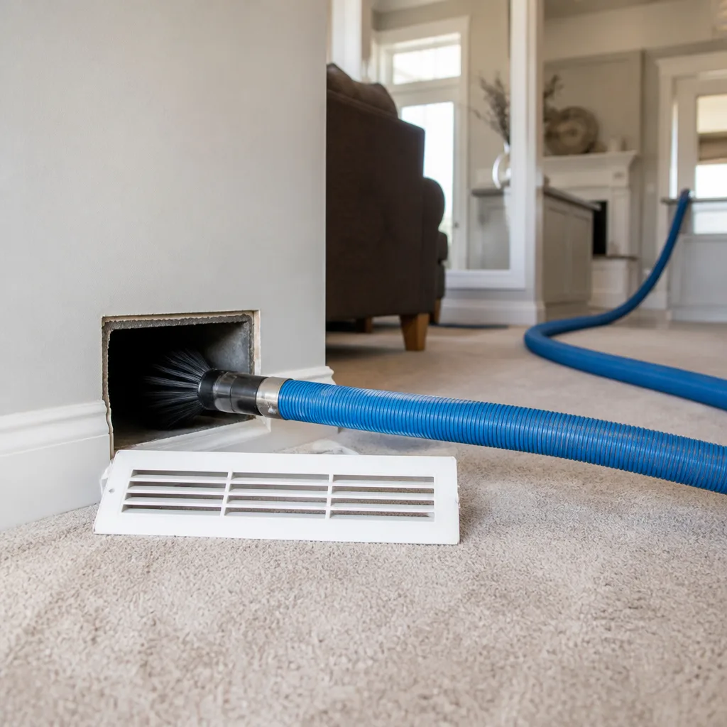 Whole-home duct cleaning