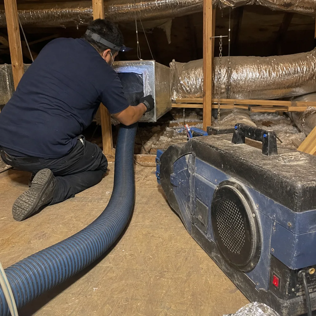 Duct Sealing in Webster